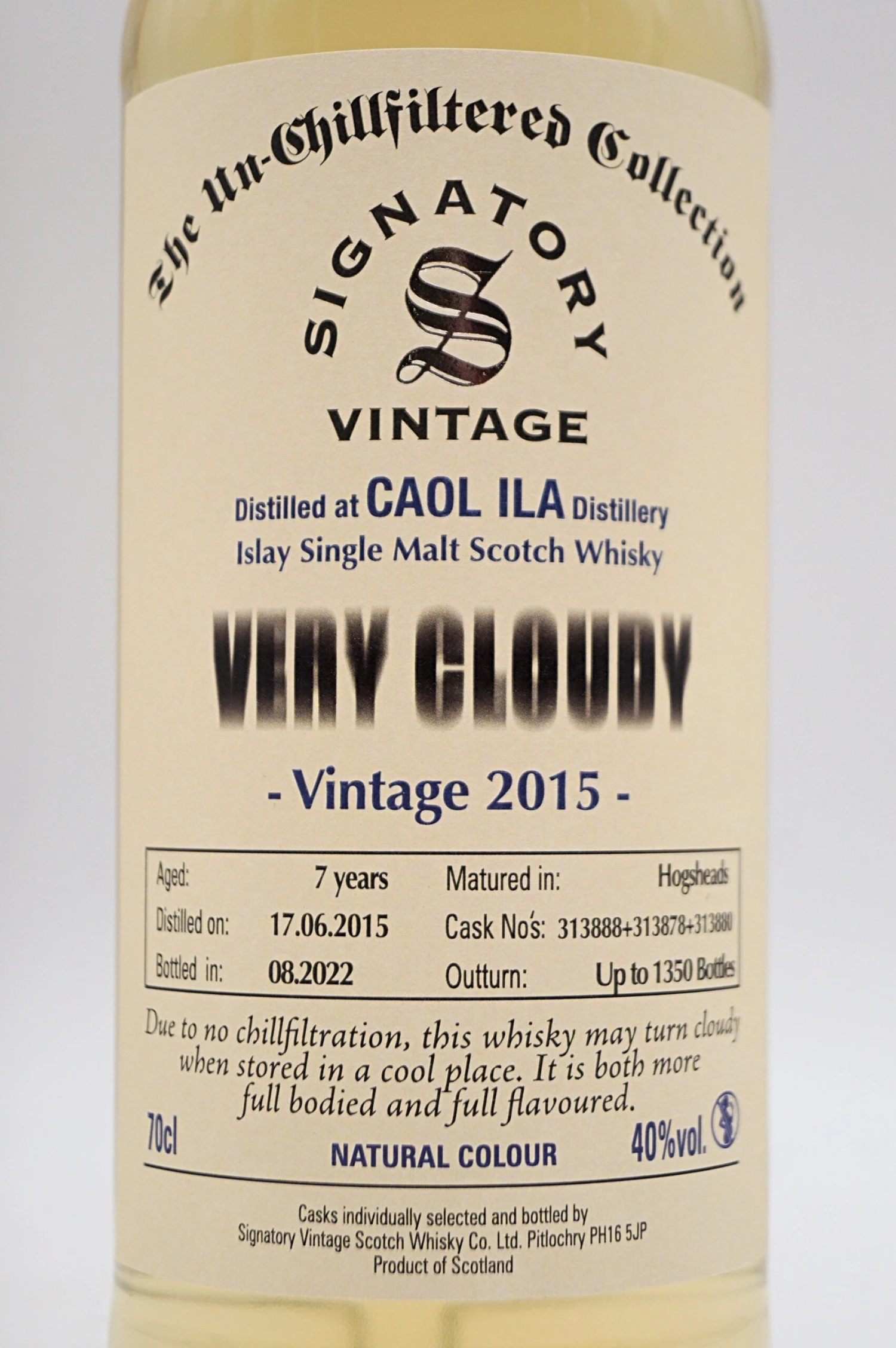 Caol Ila 2015 Very Cloudy Islay Single Malt Scotch Whisky 5 Caol Ila 2015 Very Cloudy Islay Single Malt Scotch Whisky – Bild 3