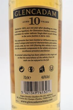 10 Jahre The Rather Delicate Highland Single Malt Scotch Whisky 12 10 Jahre The Rather Delicate Highland Single Malt Scotch Whisky -Waterford Verkäufe dsc00474