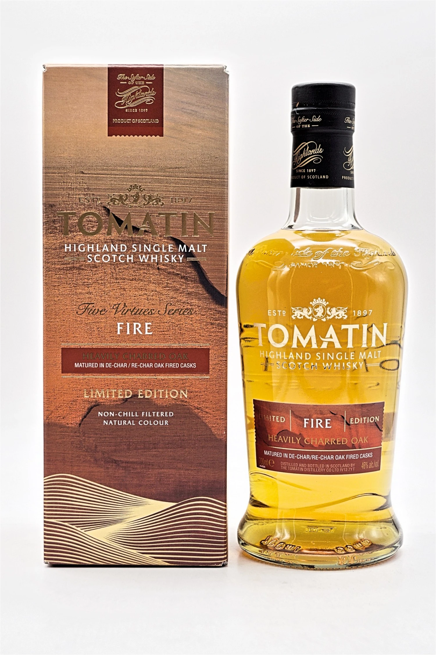 Fire Limited Edition Heavily Charred Oak Highland Single Malt Scotch Whisky 3 Fire Limited Edition Heavily Charred Oak Highland Single Malt Scotch Whisky