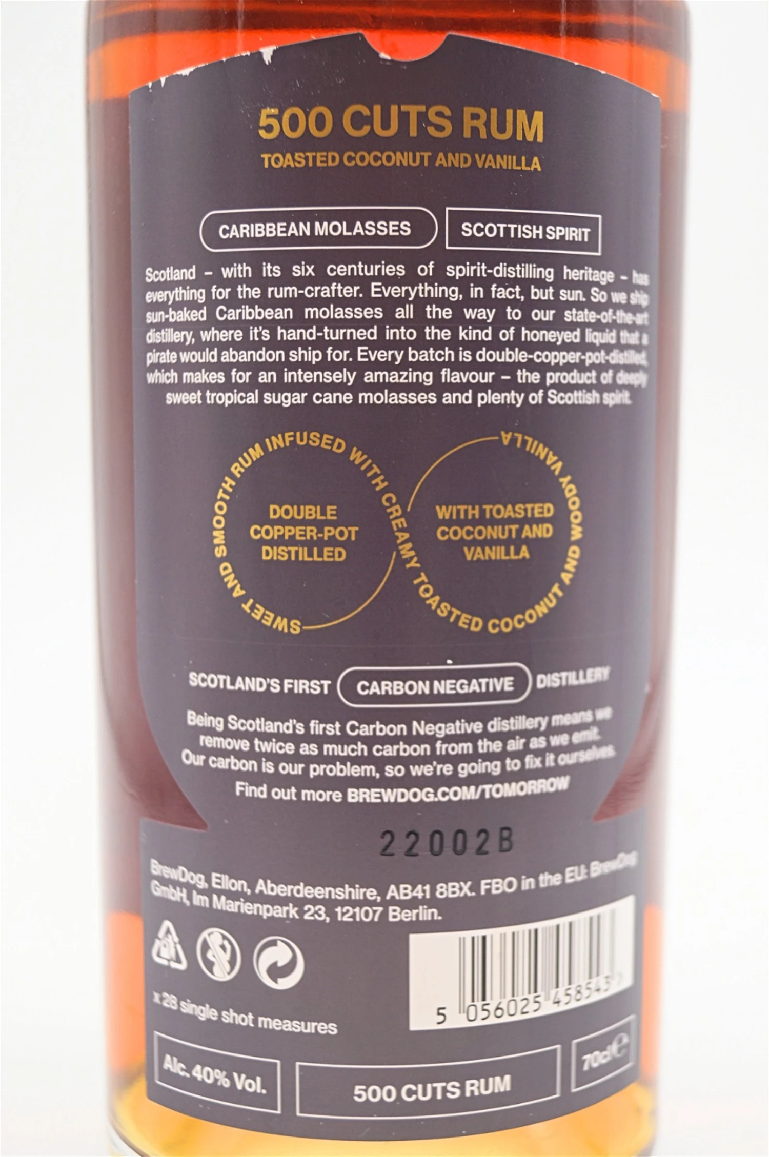 500 Cuts Coconut And Vanilla Rum 6 500 Cuts Coconut And Vanilla Rum – Bild 4