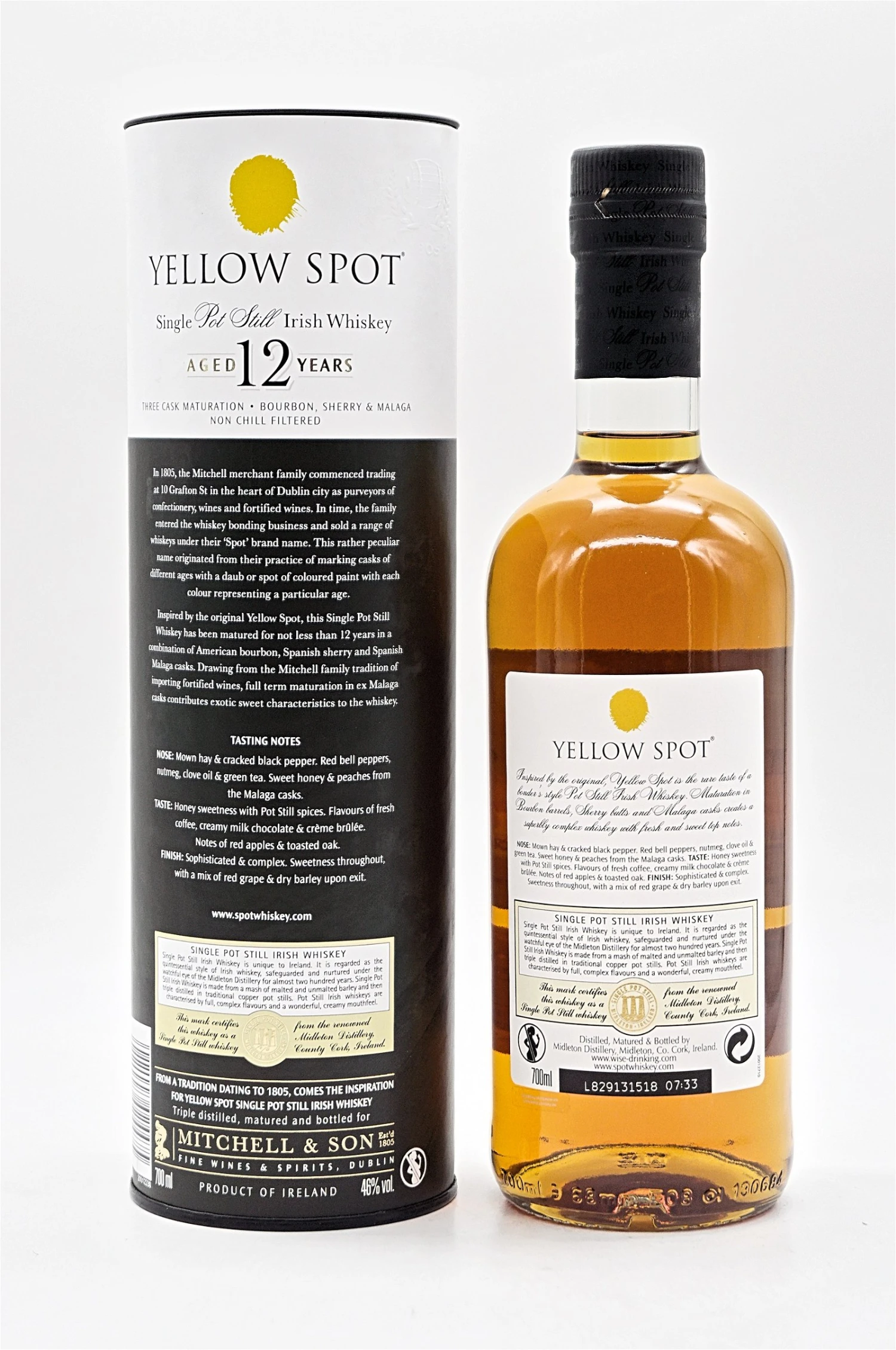 12 Jahre Single Pot Still Irish Whiskey 4 12 Jahre Single Pot Still Irish Whiskey – Bild 2