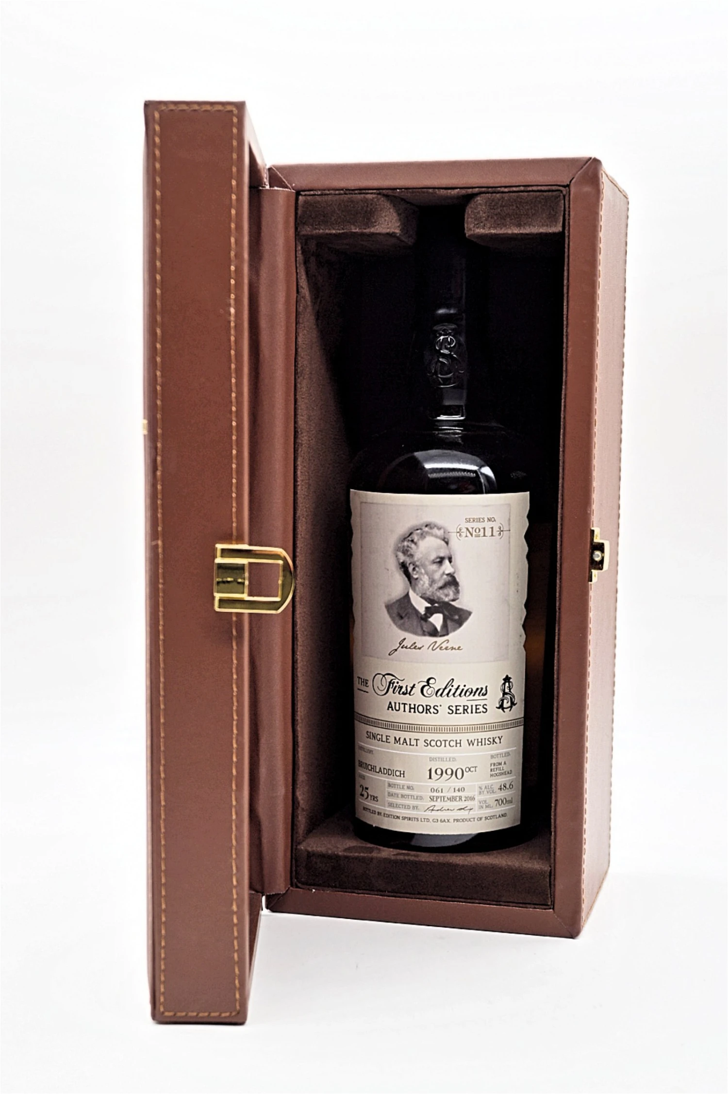 Bruichladdich 25 Jahre 1990/2016 Jules Verne No.11 Fl. 135 /140 Single Malt Scotch Whisky 4 Bruichladdich 25 Jahre 1990/2016 Jules Verne No.11 Fl. 135 /140 Single Malt Scotch Whisky – Bild 2