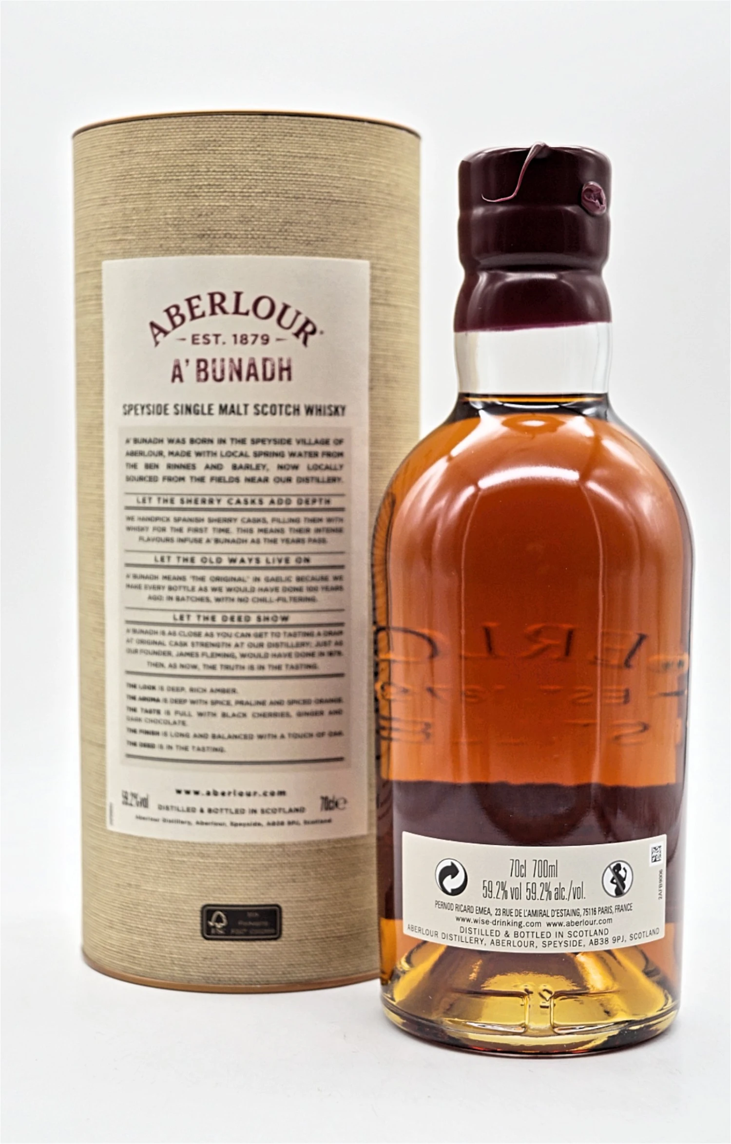 Abunadh Original Cask Strength Speyside Single Malt Scotch Whisky 4 Abunadh Original Cask Strength Speyside Single Malt Scotch Whisky – Bild 2