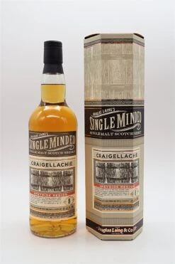 Single Minded Craigellachie 8 Jahre Speyside Single Malt Scotch