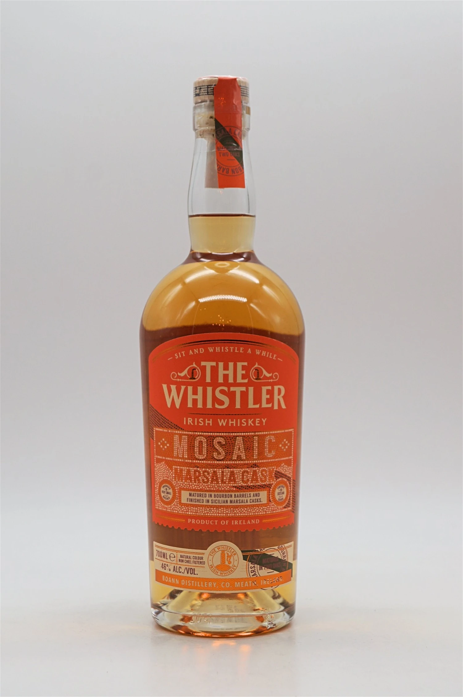 Mosaic Marsala Cask Single Grain Irish Whiskey 3 Mosaic Marsala Cask Single Grain Irish Whiskey