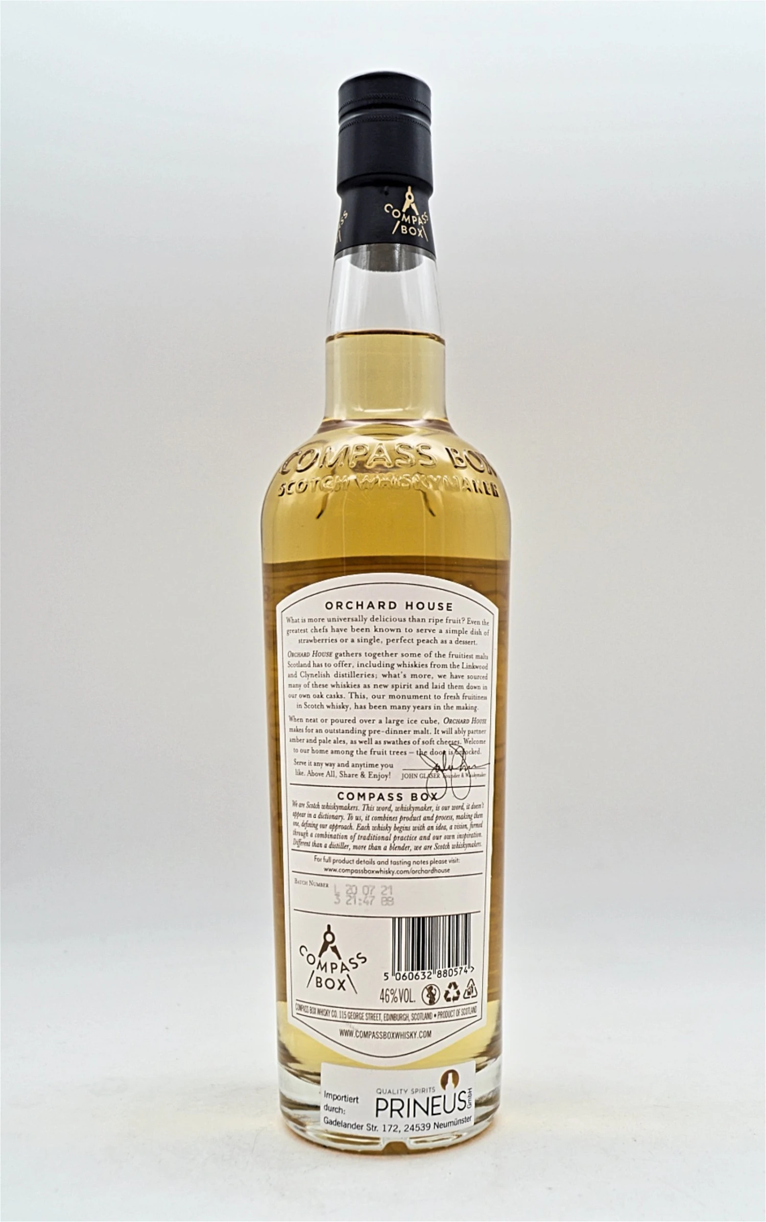 Orchard House Blended Malt Scotch Whisky 4 Orchard House Blended Malt Scotch Whisky – Bild 2