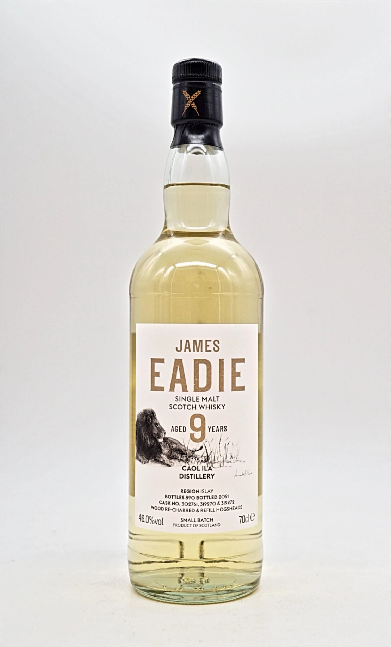 Caol Ila Re-charred & Refill Bourbon Single Malt Whisky 3 Caol Ila Re-charred & Refill Bourbon Single Malt Whisky