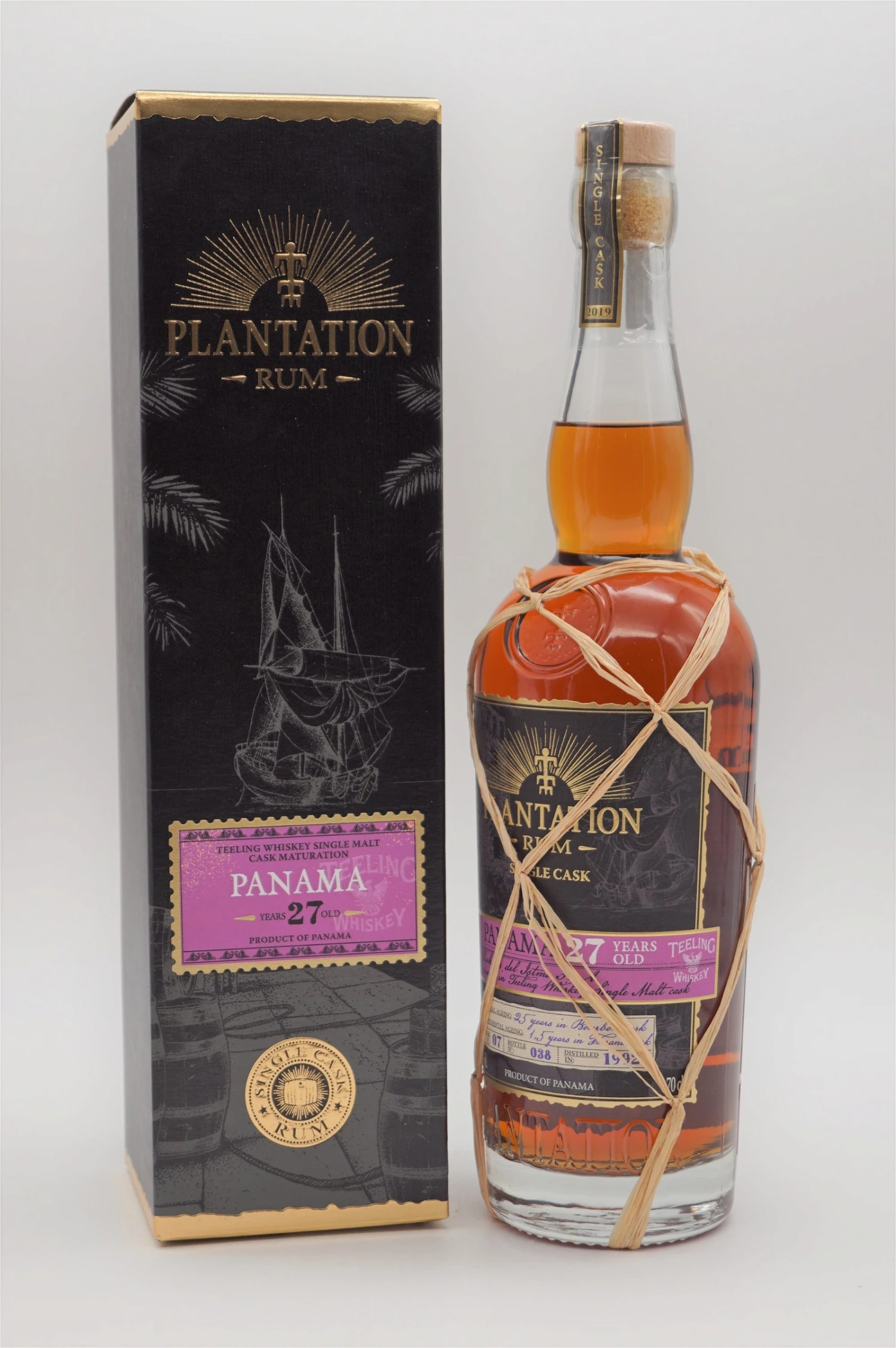 Panama 27 Jahre Single Cask Collection Teeling Whisky Cask Finish 3 Panama 27 Jahre Single Cask Collection Teeling Whisky Cask Finish