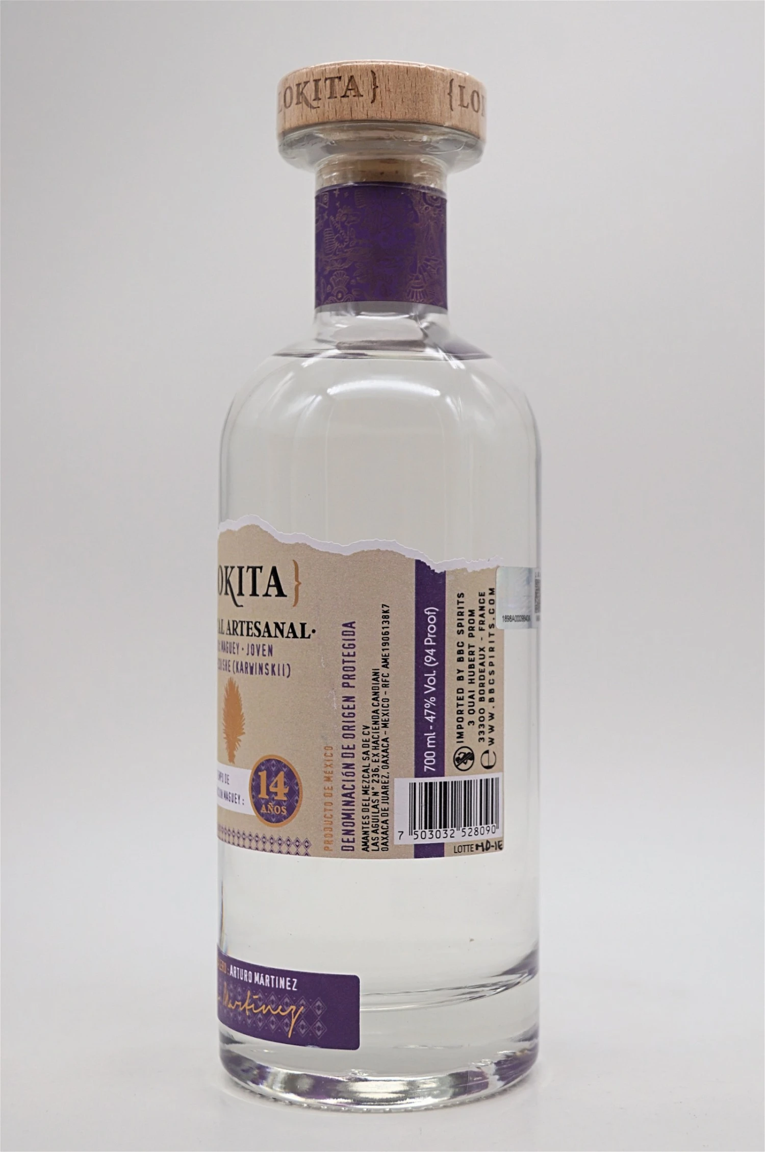 Mezcal Madrecuishe 14 Anos 4 Mezcal Madrecuishe 14 Anos – Bild 2