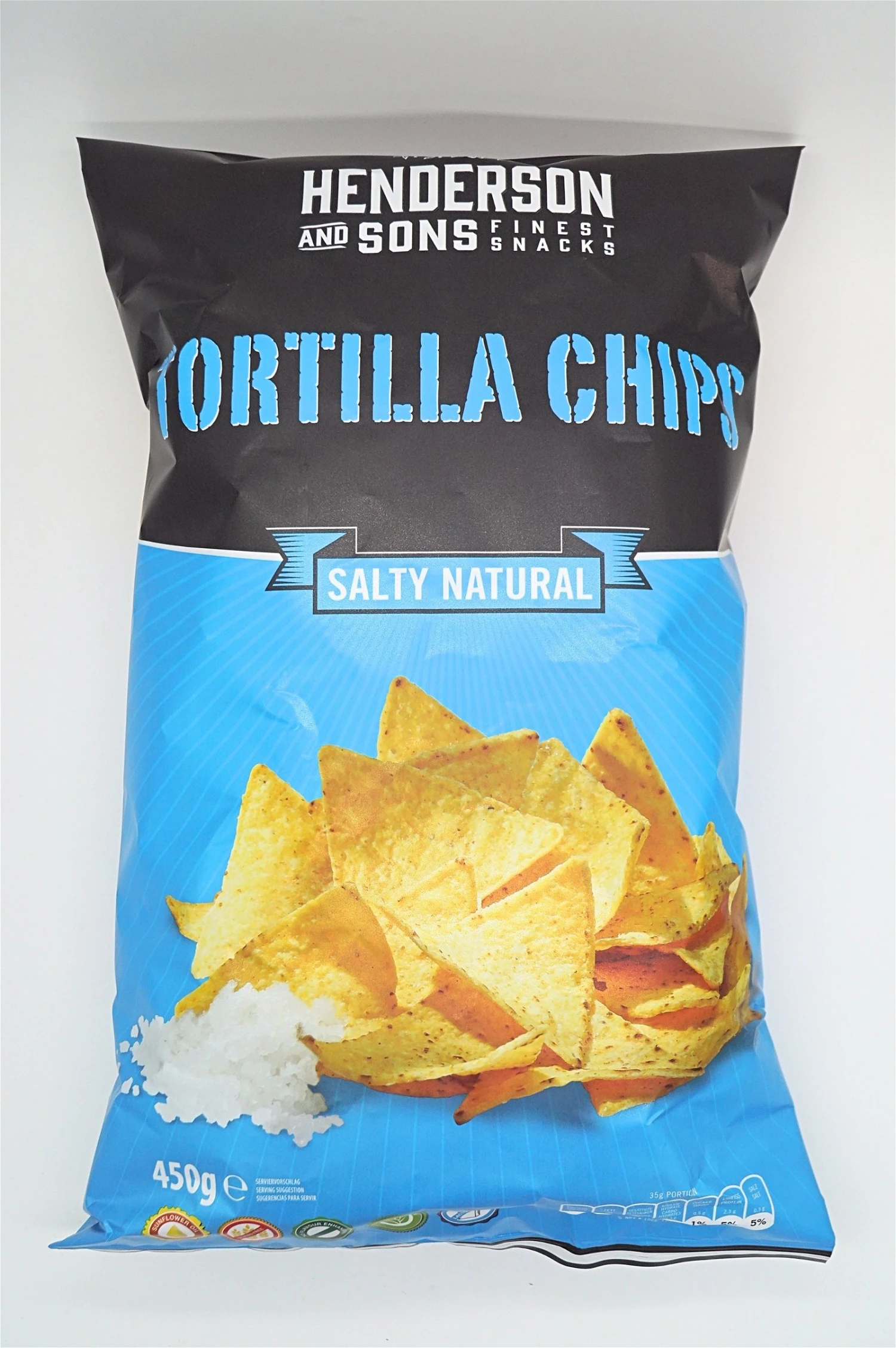 Tortilla Chips Salty Natural 12x450g Sparset 4 Tortilla Chips Salty Natural 12x450g Sparset – Bild 2