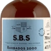 SBS Barbados 2000 PX Cask Finish Single Barrel Selection Rum -Waterford Verkäufe sbs 92